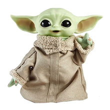 Load image into Gallery viewer, Star Wars The Child Plush Toy, 11-in Yoda Baby Figure from The Mandalorian, Collectible Stuffed Character with Carrying Satchel for Movie Fans Ages 3 and Older
