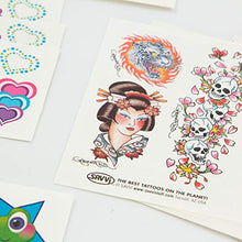 Load image into Gallery viewer, Savvi Mega Value Pack - Over 125 Temporary Tattoos
