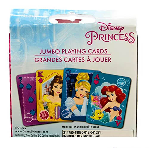 Jessica Rabbit Playing Card Disney Princess Jumbo Playing Cards 4+ Years – Realmdrop Shop