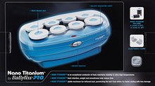 Load image into Gallery viewer, BaBylissPRO BABNTHS8 Nano Titanium Professional Jumbo Hairsetter, 8pc Set
