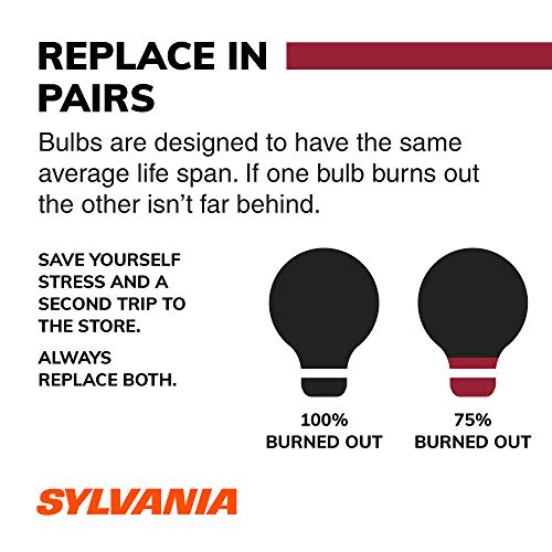 Replace in Pairs graphic with one bulb fully and one 75 percent burned out