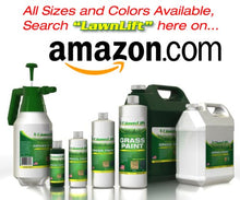 Load image into Gallery viewer, Lawnlift Ultra Concentrated (Green) Grass Paint 8oz. = 2.5 Quarts of Product.
