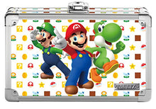 Load image into Gallery viewer, Vaultz Locking Supply Box and Pencil Box, 8.5 x 5 x 2.5 Inches, Mario, Luigi, Yoshi Design (VZ00891)

