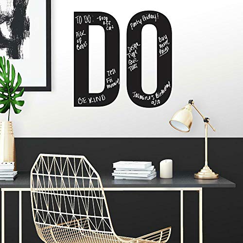 RoomMates RMK3720SCS Do Motivational Chalk/Blackboard Peel and Stick Wall Decals