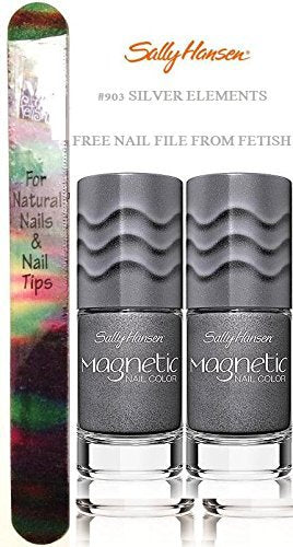 SALLY HANSEN Magnetic Nail Colour SILVER ELEMENTS #903
