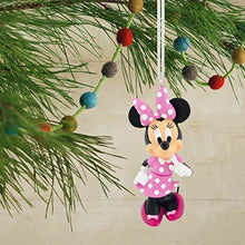 Load image into Gallery viewer, Hallmark Christmas Ornament, Disney Minnie Mouse in Pink White Polka Dot Dress

