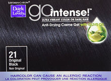 Load image into Gallery viewer, Dark and Lovely  Go Intense Hair Dye for Dark Hair with Olive Oil for Shine and Softness, Original Black
