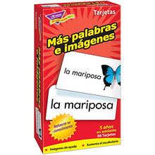 Load image into Gallery viewer, Más palabras e imágenes (More Picture Words) Flash Cards
