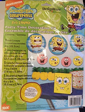 Load image into Gallery viewer, Spongebob Squarepants Party Supplies, Table Decorations, Invitations and Thank You Cards (Serves 8 Guests)
