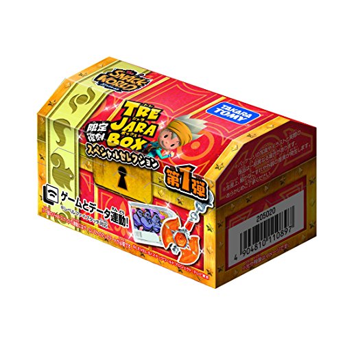 Snack World Tre Jara Box treasure chest blind box in red and gold, Japanese text