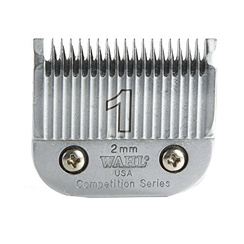 Steel Wahl clipper blade stamped 1, 2mm, Competition Series