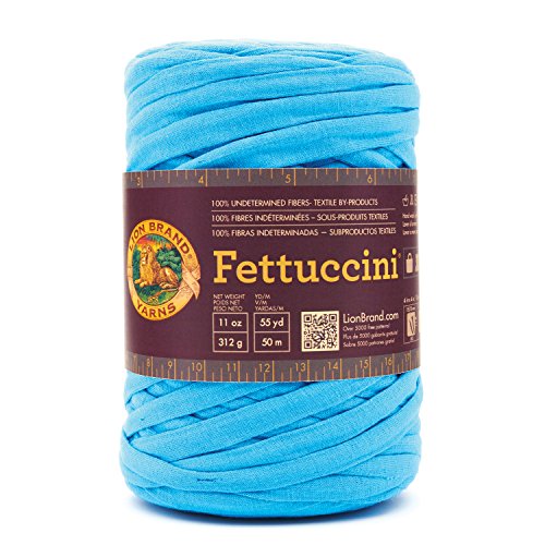 Lion Brand Yarn 752-200 Fettuccini Yarn Solid Cones, Random Colors