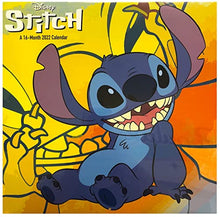 Load image into Gallery viewer, Trends International 2022 Disney Stitch - 24&quot; x 12&quot; - 16 Month Calendar
