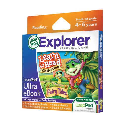 Angled fairy tales eBook box for LeapPad tablets, ages 4-6