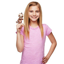 Load image into Gallery viewer, Fingerlings Baby Sloth - Kingsley (Brown) -  Interactive Baby Pet - by WowWee
