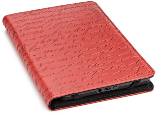 Verso Artist Series Case Cover for Kindle Fire, Cities, Red (does not fit Kindle Fire HD)