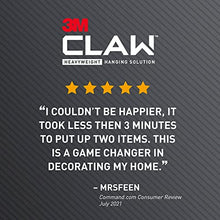 Load image into Gallery viewer, 3M Claw Drywall Picture Hangers, 65 Lb, Pack of 2 Hangers
