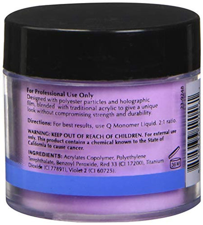 EZ Flow Dare To Be Dazzling Glitter Hot Stuff False Nails, 0.75 Ounce