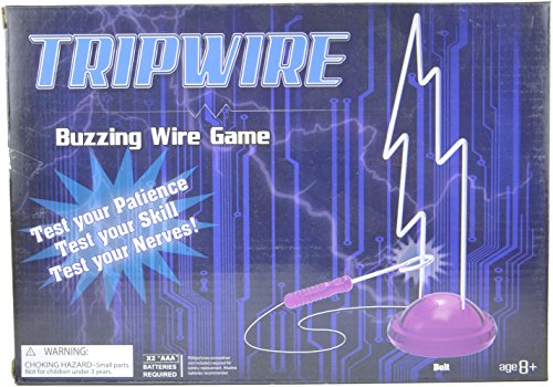 Tripwire Buzzing Wire Game Test Your Nerves and Don't Get Zapped (Bolt)
