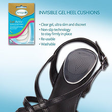 Load image into Gallery viewer, Amope GelActiv Invisible Gel Heel Cushions Insoles for Women, 1 pair, Size 5-10
