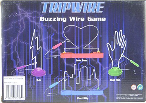 Tripwire Buzzing Wire Game Test Your Nerves and Don't Get Zapped (Bolt)