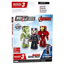 Load image into Gallery viewer, 3D Character Creator Marvel Avengers Basic Refill Pack Novelty Toy
