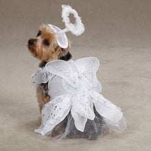 Load image into Gallery viewer, Casual Canine Angel Paws Dog Costume, X-Small, White
