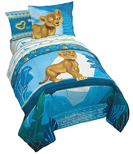 Jay Franco Disney Lion King Wild Side Bed Set, Twin