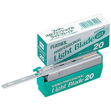 Load image into Gallery viewer, Feather Artist Club ProLight Razor Blade 20 CountUPC: 4902470072005
