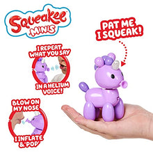 Load image into Gallery viewer, Squeakee Minis Sugapops The Unicorn |Interactive Toy Pet with Chat Back, Multicolor (12317)
