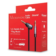 Load image into Gallery viewer, ISound – Microphone Audio Cable – 3 Foot Cable with Built-in Hands Free Microphone and Multifunction Control

