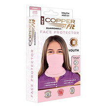 Load image into Gallery viewer, Copper Fit Baby Girls&#39; Big Guardwell Face Cover and Neck Gaiter, Pink, Youth
