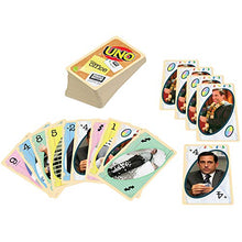 Load image into Gallery viewer, Mattel UNO The Office Card Game with 112 Cards &amp; Instructions, Gift for Kid, Adult or Family Game Night, Ages 7 Years &amp; Older

