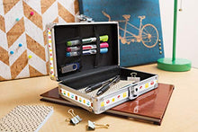 Load image into Gallery viewer, Vaultz Locking Supply Box and Pencil Box, 8.5 x 5 x 2.5 Inches, Mario, Luigi, Yoshi Design (VZ00891)
