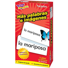 Load image into Gallery viewer, Más palabras e imágenes (More Picture Words) Flash Cards
