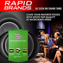 Load image into Gallery viewer, Rapid Oatmeal Cooker | Microwave Instant or Old-Fashioned Oats in 2 Minutes | Perfect for Dorm, Small Kitchen, or Office | Dishwasher-Safe, Microwaveable, &amp; BPA-Free
