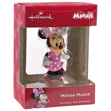 Load image into Gallery viewer, Hallmark Christmas Ornament, Disney Minnie Mouse in Pink White Polka Dot Dress
