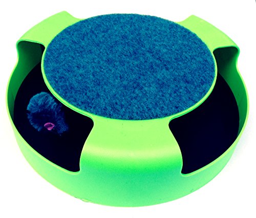 Feline Frenzy Cat Toy with Scratch Pad