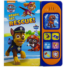 Load image into Gallery viewer, Nickelodeon Paw Patrol Chase, Skye, Marshall, and More! - Ready, Set, Rescue! Sound Board Book - PI Kids (Play-A-Sound)
