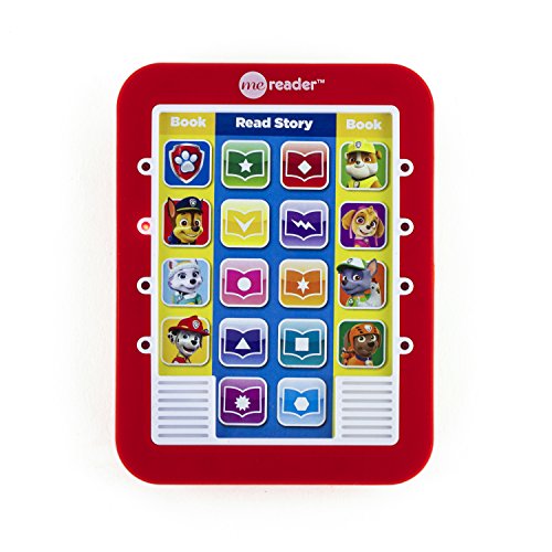 Red Paw Patrol Me Reader pad with character and story buttons
