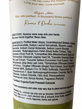 Load image into Gallery viewer, Raw Sugar Simply Hand Wash Sensitive Skin Green Tea Cucumber Aloe Vera
