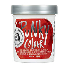 Load image into Gallery viewer, Punky Fire Semi Permanent Conditioning Hair Color, Non-Damaging Hair Dye, Vegan, PPD and Paraben Free, Transforms to Vibrant Hair Color, Easy To Use and Apply Hair Tint, lasts up to 35 washes, 3.5oz
