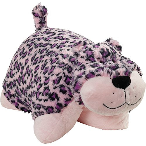 My Pillow Pets Pink Leopard Plush, 18