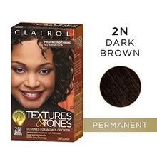 Load image into Gallery viewer, Clairol Professional Textures &amp; Tones Hair Color 2n Dark Brown, 1 oz.
