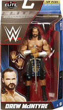 Load image into Gallery viewer, WWE Drew McIntyre Top Picks Elite Collection Action Figure with Accessories, 6-inch Posable Collectible Gift for WWE Fans Ages 8 Years Old &amp; Up
