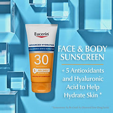 Load image into Gallery viewer, Eucerin Sun Advanced Hydration SPF 30 Sunscreen Lotion, 5 Fl Oz Tube
