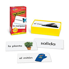 Load image into Gallery viewer, Más palabras e imágenes (More Picture Words) Flash Cards
