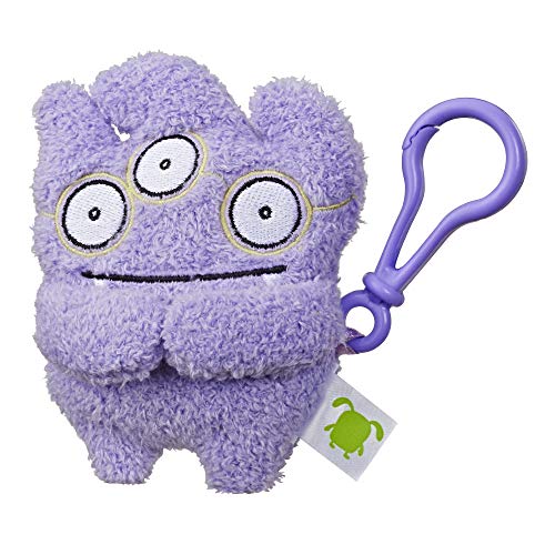 Hasbro Uglydolls Tray to-Go Stuffed Plush Toy with Clip, 5