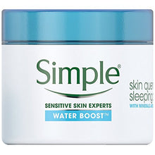 Load image into Gallery viewer, Simple Water Boost Skin Quench, Sleeping Cream, 1.7 Fl Oz

