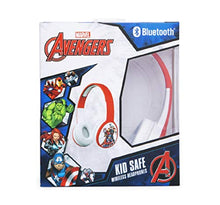 Load image into Gallery viewer, Tech2Go Marvel Avengers Kids Safe Headphones with Built in Volume Limiting Feature for Safe Listening
